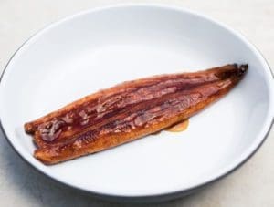 Anguila Caramelizada