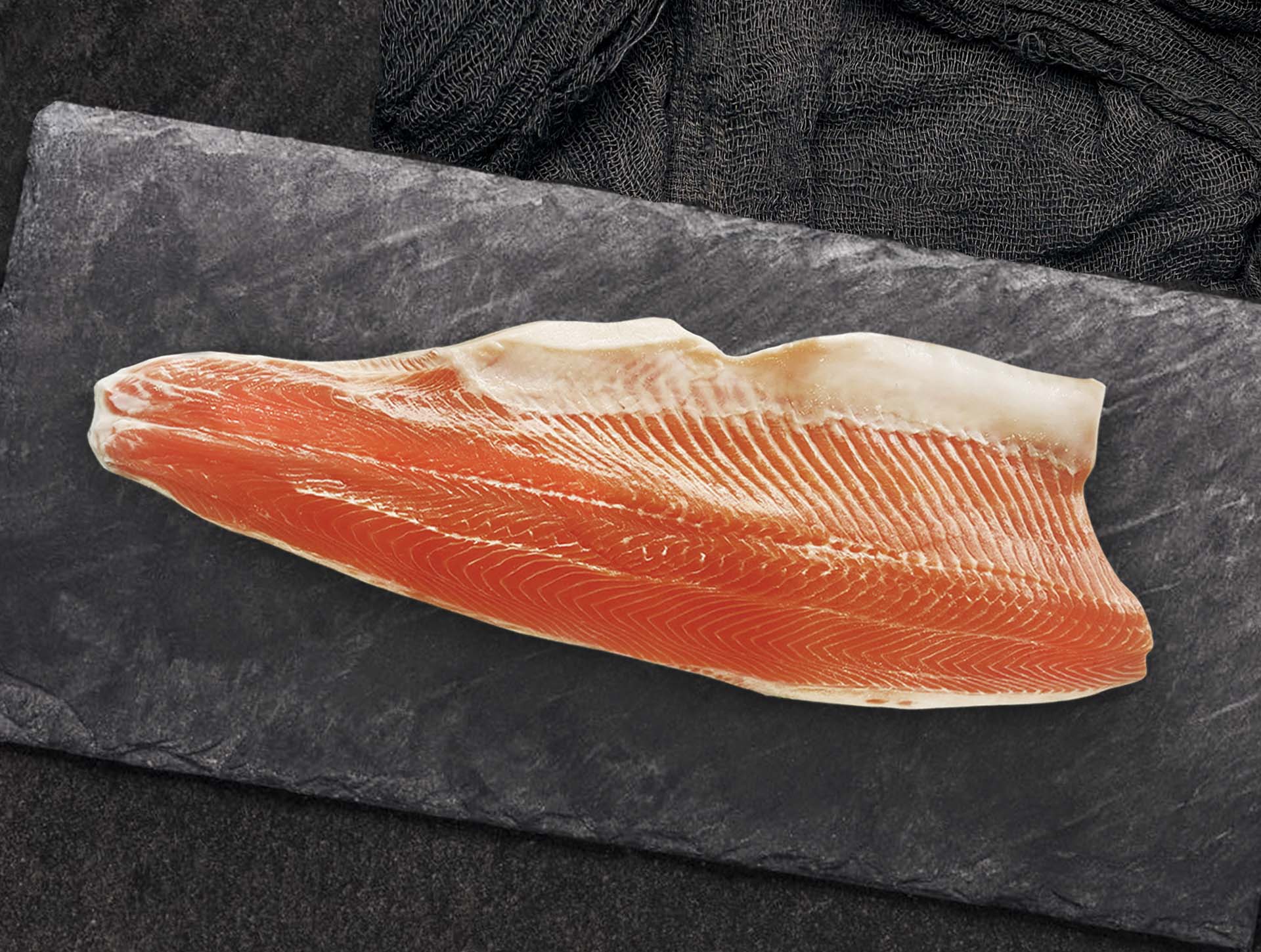 Filete Trucha Arcoíris con piel de Agua Dulce